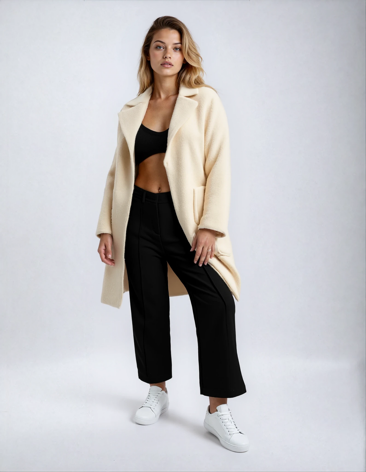 Isla Teddy Trench - Reversible!