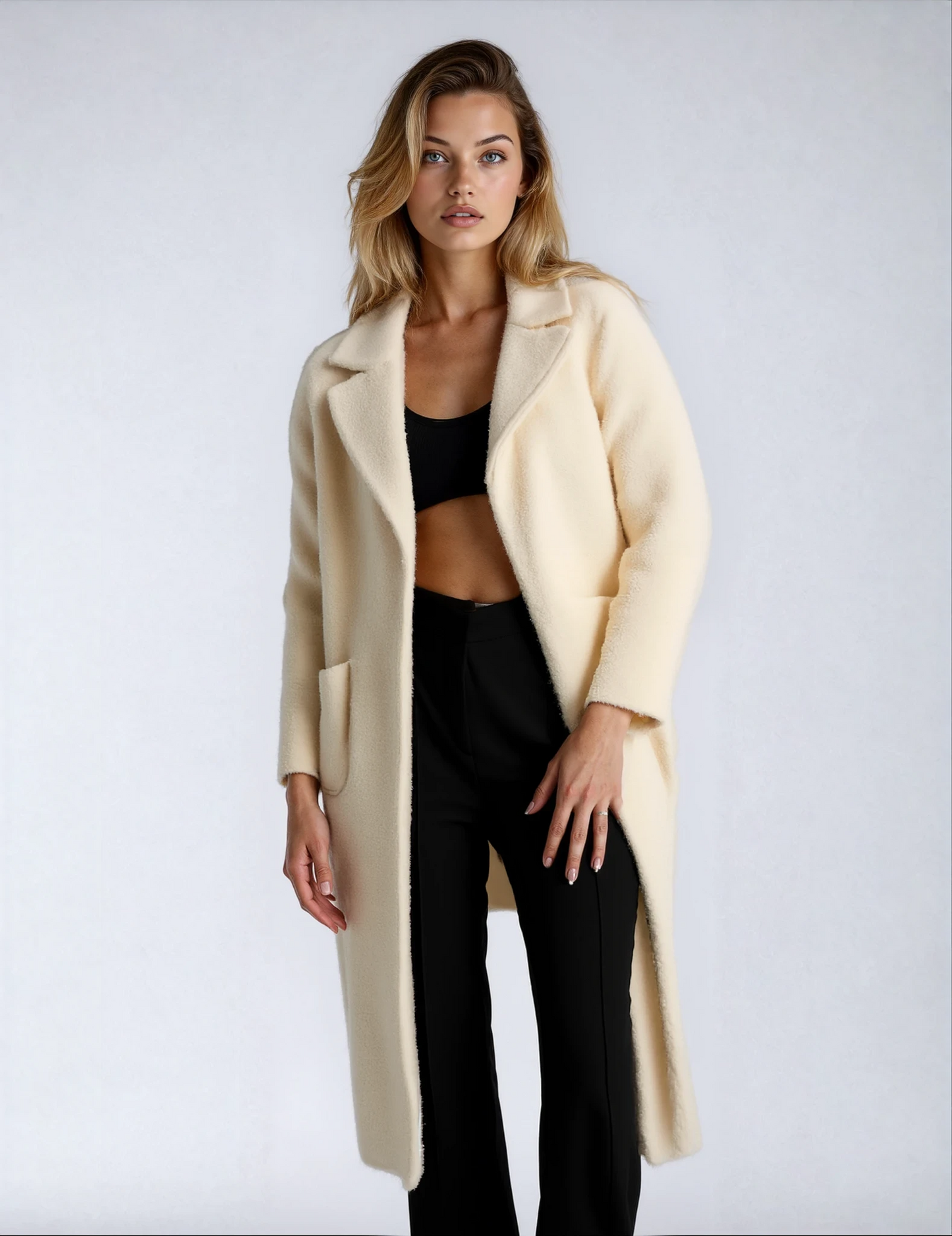 Isla Teddy Trench - Reversible!