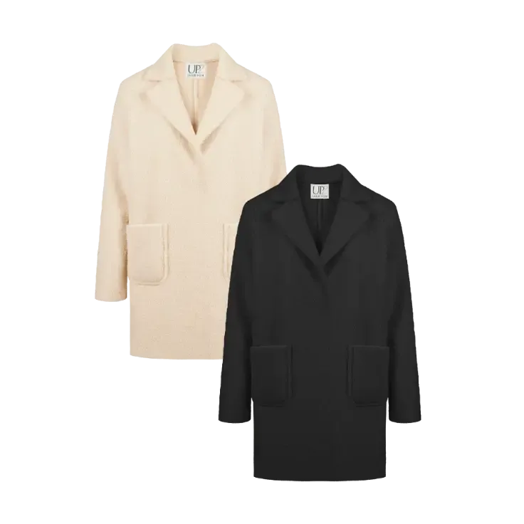 Isla Teddy Trench - Reversible!
